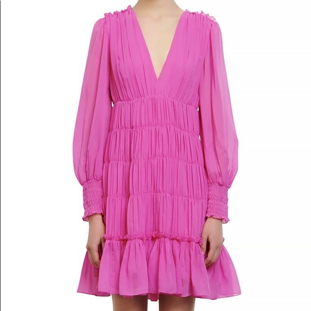 Sandro Pink Mini Dress